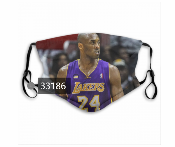 2021 NBA Los Angeles Lakers 24 kobe bryant 33186 Dust mask with filter